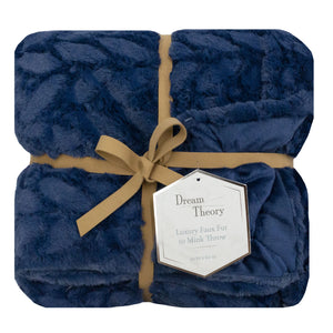 DREAM THEORY  Luxury Faux Fur to Mink Throw