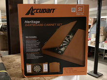 Load image into Gallery viewer, Accudart Heritage Dartboard and Cabinet Set
