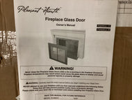 Pleasant Hearth Fireplace Glass Door