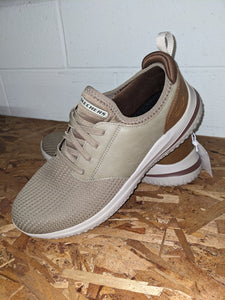 Men's Skechers Memory foam sneakers, taupe, size 9