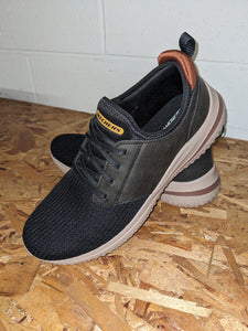 Men's Skechers Memory foam sneakers, black, size 9.5