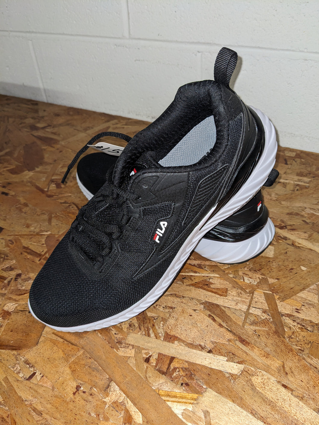 Men's Fila Windespeed Sneakers, black, size 8