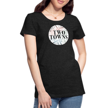 Load image into Gallery viewer, Two Towns Band Women’s Premium T-Shirt - charcoal grey

